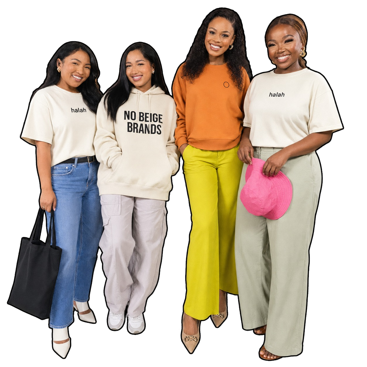 Halah Social official merchandise and apparel collection